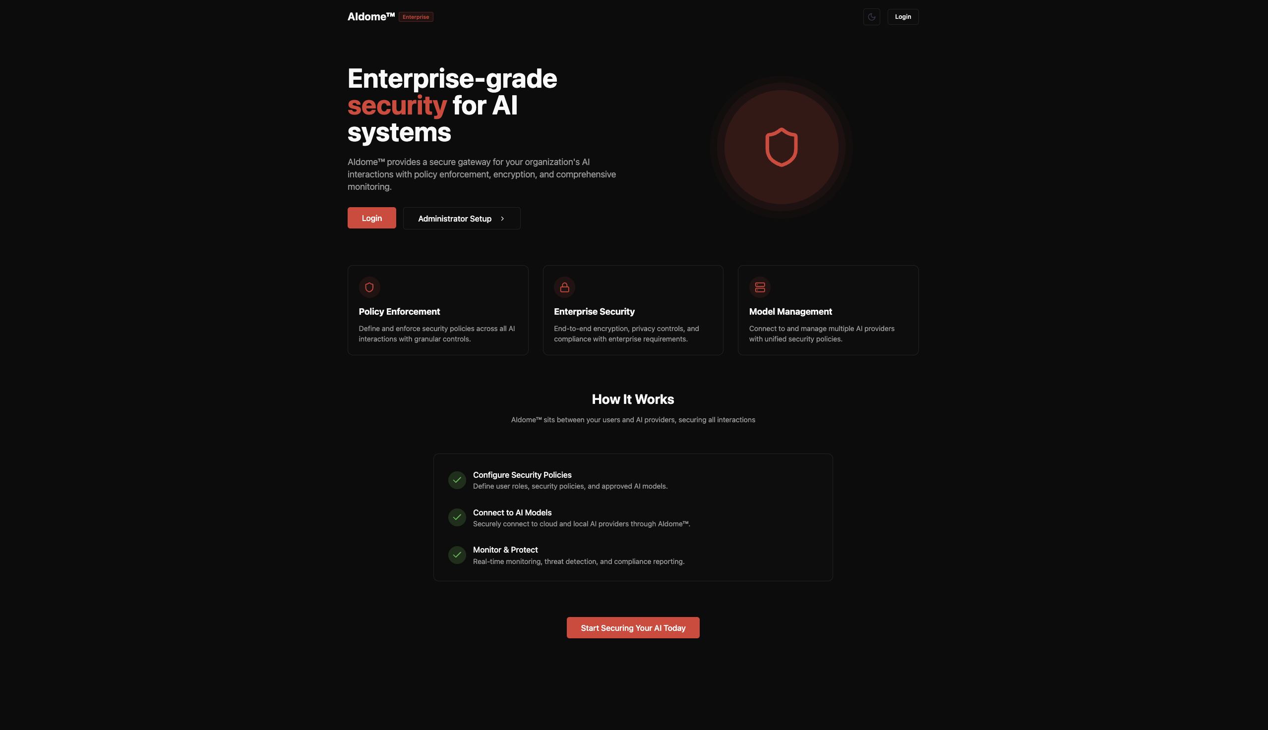 Aidome AI Security Platform
